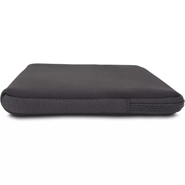 Amazon Basics 14Inch Laptop Sleeve Protective Case with Zipper  BlackBlack 133 Inch 1Pack
