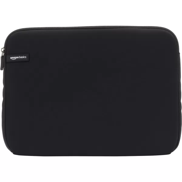 Amazon Basics 14Inch Laptop Sleeve Protective Case with Zipper  BlackBlack 14 Inch 1Pack