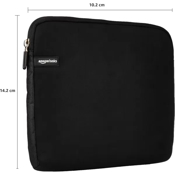 Amazon Basics 14Inch Laptop Sleeve Protective Case with Zipper  BlackBlack 14 Inch 1Pack