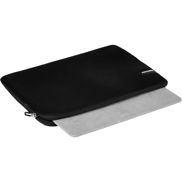 Amazon Basics 14Inch Laptop Sleeve Protective Case with Zipper  BlackBlack 14 Inch 1Pack
