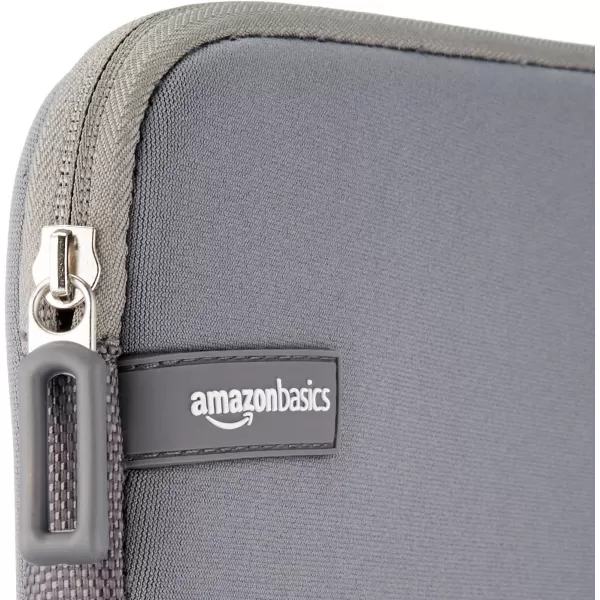 Amazon Basics 14Inch Laptop Sleeve Protective Case with Zipper  BlackGray 116 Inch 1Pack