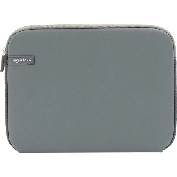 Amazon Basics 14Inch Laptop Sleeve Protective Case with Zipper  BlackGray 116 Inch 1Pack