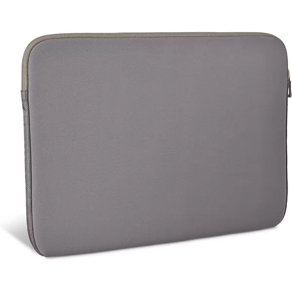 Amazon Basics 14Inch Laptop Sleeve Protective Case with Zipper  BlackGray 173 Inch 1Pack