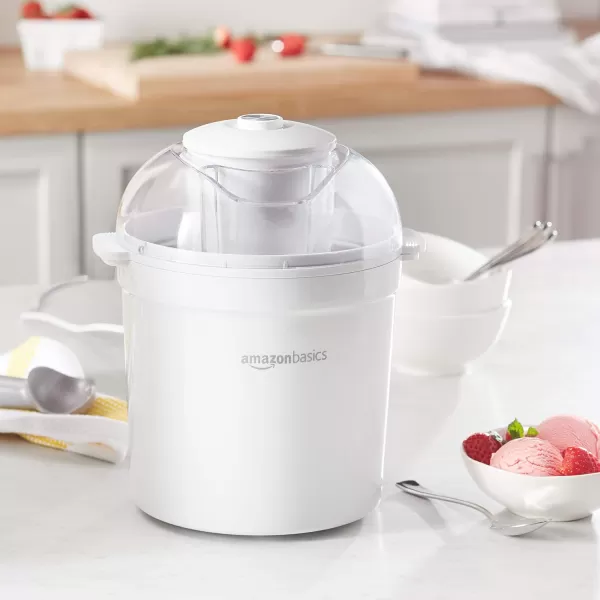 Amazon Basics 15 Quart Automatic Homemade Ice Cream MakerAmazon Basics 15 Quart Automatic Homemade Ice Cream Maker