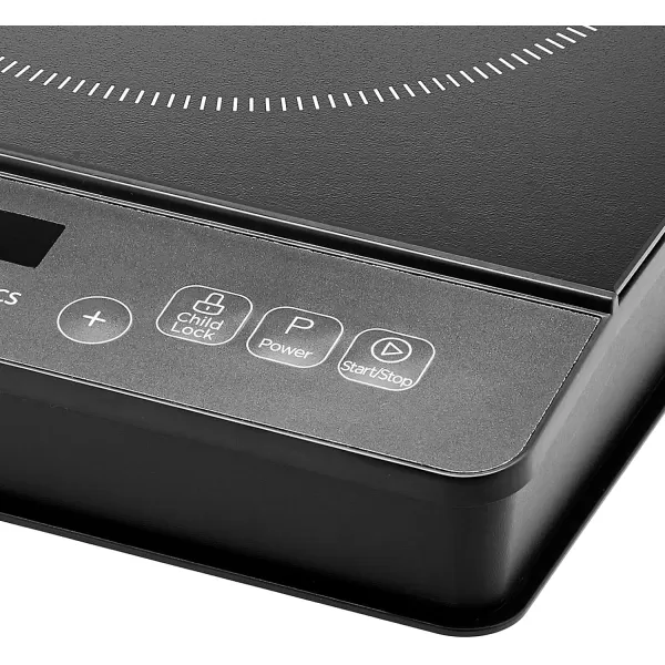Amazon Basics 1800W Portable Induction Cooktop Burner medium BlackAmazon Basics 1800W Portable Induction Cooktop Burner medium Black