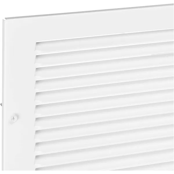 Amazon Basics 1RA1406WH White 14 W X 6 H Return Air Grille Duct Cover for Ceiling and Wall 1 Pack1 Count Pack of 2