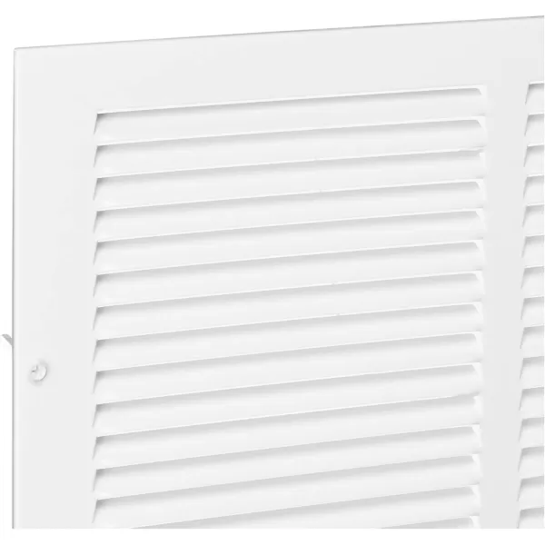 Amazon Basics 1RA1406WH White 14 W X 6 H Return Air Grille Duct Cover for Ceiling and Wall 1 Pack14u201D W X 8 H