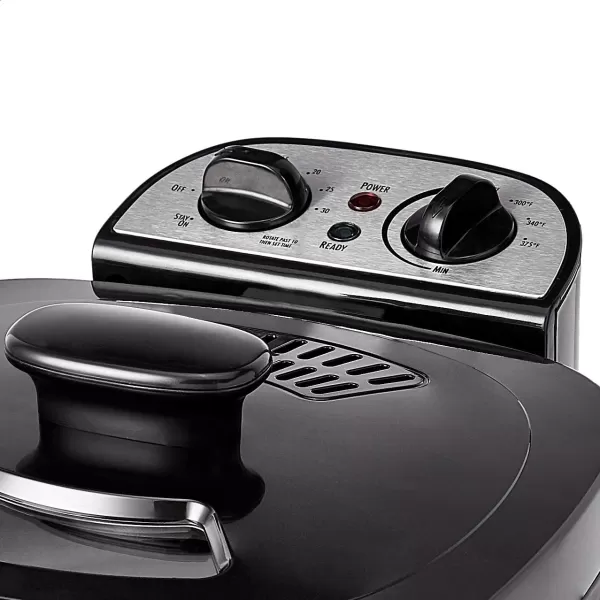 Amazon Basics 2 Liter Electric Deep Fryer Black2 Liter