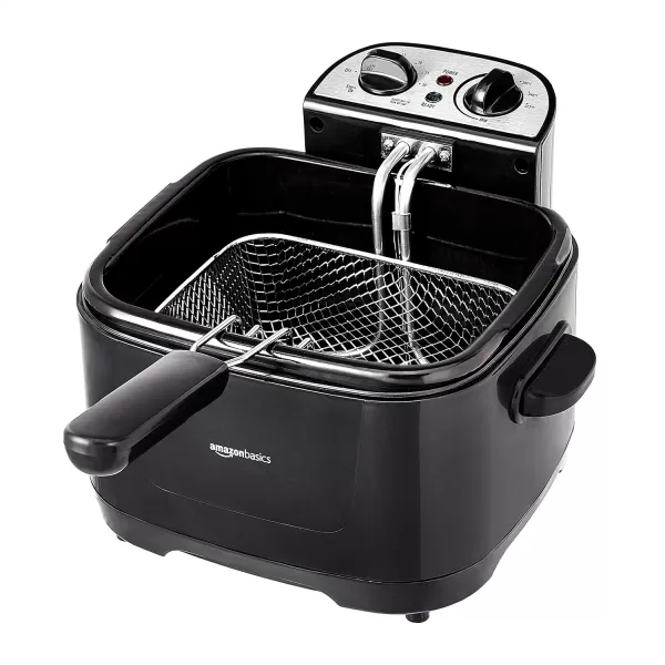 Amazon Basics 2 Liter Electric Deep Fryer Black2 Liter