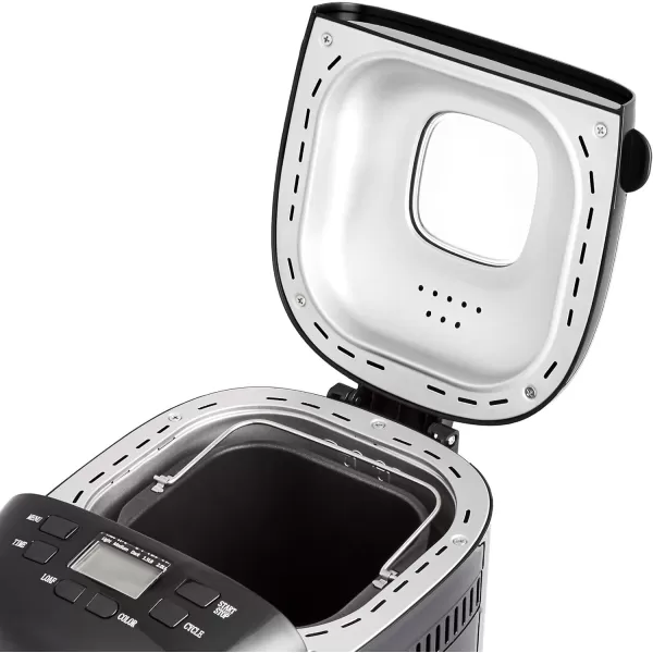 Amazon Basics 2 Pound NonStick Bread Making Machine BlackBlack