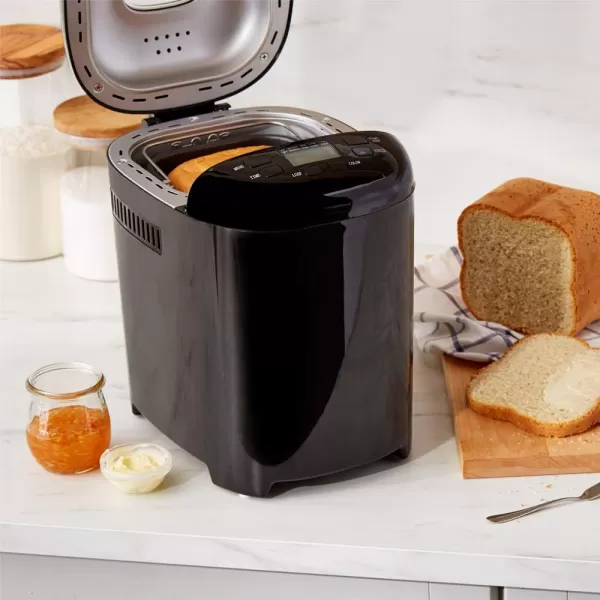 Amazon Basics 2 Pound NonStick Bread Making Machine BlackBlack