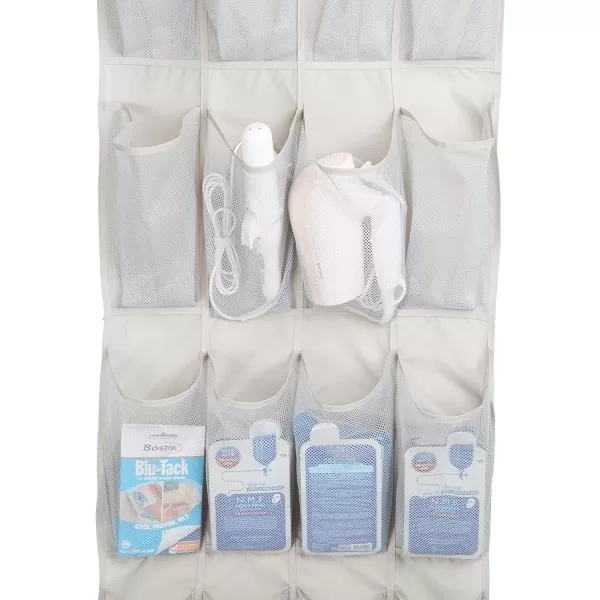 Amazon Basics 20 Large Pocket OvertheDoor Hanging Shoe Organizer Grayish TanAmazon Basics 20 Large Pocket OvertheDoor Hanging Shoe Organizer Grayish Tan