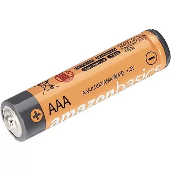 Amazon Basics 20Pack AAA Alkaline HighPerformance Batteries 15 Volt 10Year Shelf Life12 Count Pack of 1
