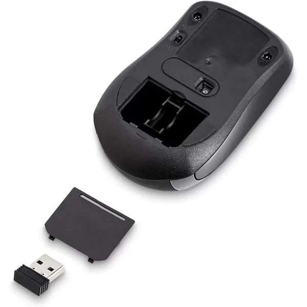 Amazon Basics 24 Ghz Wireless Optical Computer Mouse with USB Nano Receiver BlackBlack 30Pack