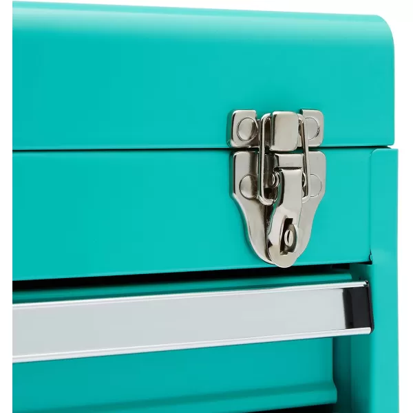 Amazon Basics 2Drawer Steel Organization Chest  Turquoise Powder Coated Finish 1811 x 866 x 945 inchesTurquoise