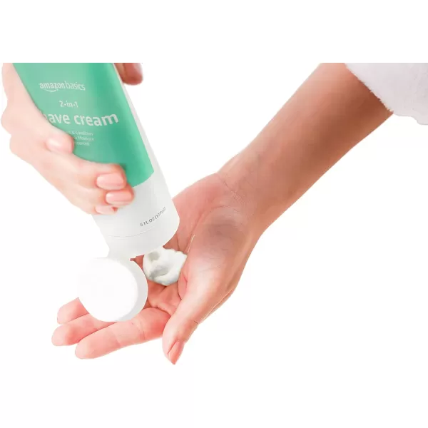 Amazon Basics 2In1 Shave Cream Fragrance Free Unscented 6 Ounce Pack of 2 Previously SolimoAmazon Basics 2In1 Shave Cream Fragrance Free Unscented 6 Ounce Pack of 2 Previously Solimo