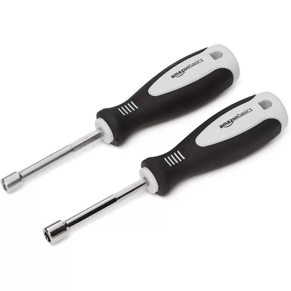 Amazon Basics 2Piece Nut Driver Set  14 and 5162Piece 14 and 516