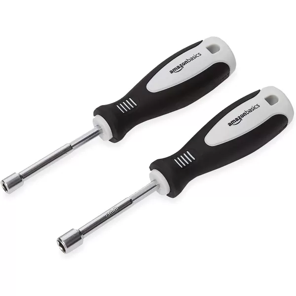 Amazon Basics 2Piece Nut Driver Set  14 and 5162Piece 6mm and 8mm
