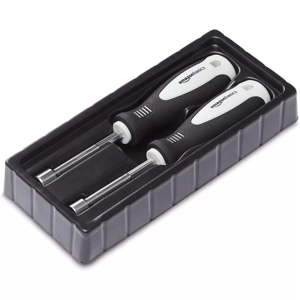 Amazon Basics 2Piece Nut Driver Set  14 and 5162Piece 6mm and 8mm