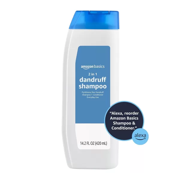 Amazon Basics 2in1 Dandruff Shampoo amp Conditioner Gentle and pH Balanced 142 Fluid Ounces 1Pack Previously Solimo142 Fl Oz Pack of 1