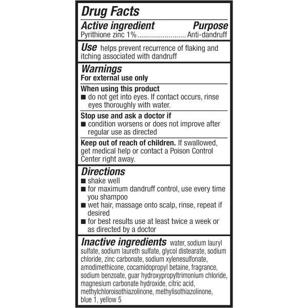 Amazon Basics 2in1 Dandruff Shampoo and Conditioner Green Apple Scent 142 Fluid Ounces 6Pack Previously Solimo142 Fl Oz Pack of 1