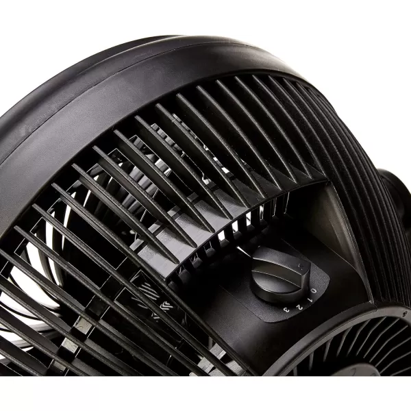 Amazon Basics 3 Speed Small Room Air Circulator Fan 11Inch Blade Black 76D x 148W x 141H76D x 148W x 141H