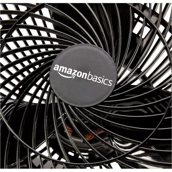 Amazon Basics 3 Speed Small Room Air Circulator Fan 11Inch Blade Black 76D x 148W x 141H76D x 148W x 141H