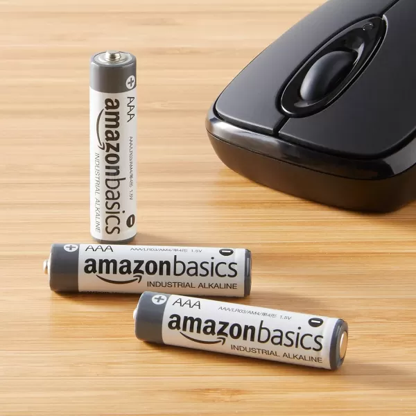 Amazon Basics 300Pack AAA Alkaline Industrial Batteries 15 Volt 5Year Shelf Life150 Count Pack of 1