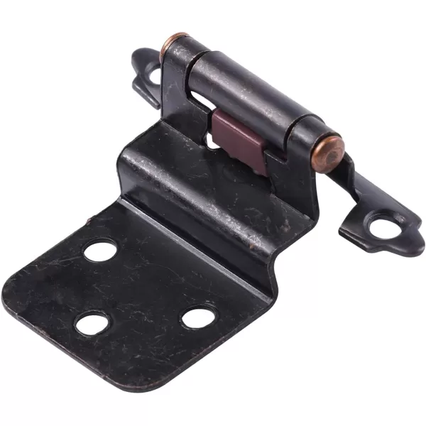 Amazon Basics 38 Inch Kitchen Inset Cabinet Door Hinge SelfClosing 1 Pair Oil Rubbed Bronze 10Pack10 Pack Oil Rubbed Bronze