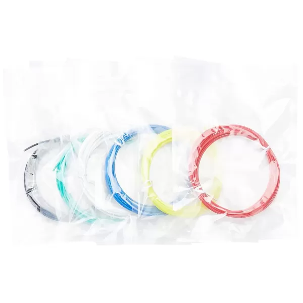 Amazon Basics 3D Pen Filament Refills PLA 175 mm 6 Colors6 Colors PLA