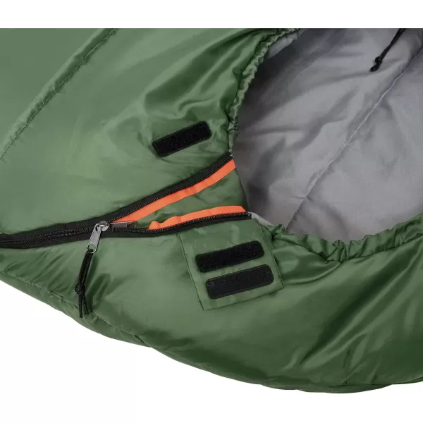 Amazon Basics 3Season 20 Degree F Mummy Sleeping Bag for Camping and Hiking Olive GreenAmazon Basics 3Season 20 Degree F Mummy Sleeping Bag for Camping and Hiking Olive Green