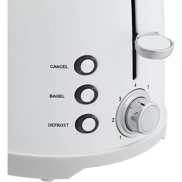 Amazon Basics 4 Slot Toaster  BlackWhite 2 Slot Toaster