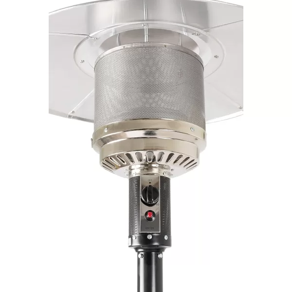 Amazon Basics 46000 BTU Outdoor Propane Patio Heater with Wheels Commercial amp Residential Havana Bronze 321 x 321 x 913 inches LxWxHHavana Bronze Powder Coated