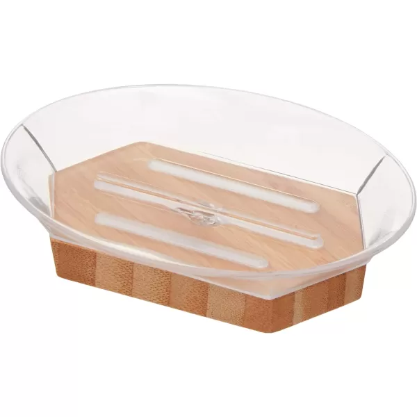 Amazon Basics 4Piece Bamboo Bathroom Vanity Set Geometric4piece Geometric