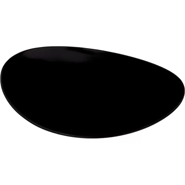 Amazon Basics 4Piece Bathroom Accessories Set Liquid BlackLiquid Black