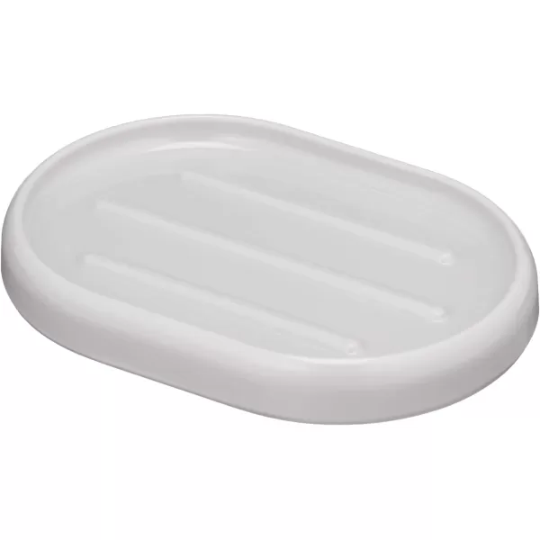 Amazon Basics 4Piece Bathroom Accessories Set Liquid BlackSmooth Grey