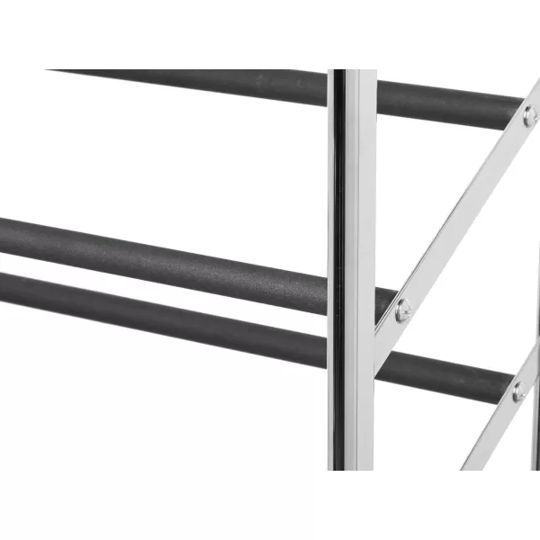Amazon Basics 50Pair Shoe Rack Organizer Chrome 358 x 146 x 595 inchesAmazon Basics 50Pair Shoe Rack Organizer Chrome 358 x 146 x 595 inches