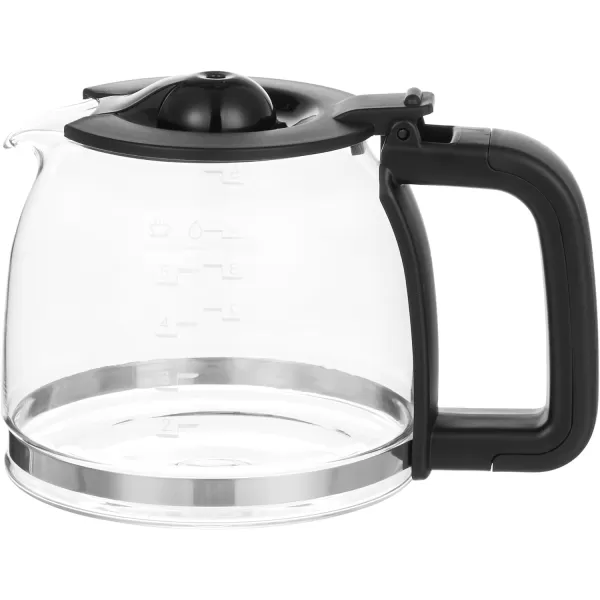 Amazon Basics 5Cup Drip Coffeemaker with Glass Carafe and Reusable Filter BlackModern