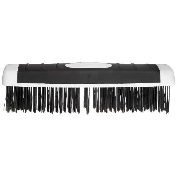 Amazon Basics 6 x 19 Soft Grip Carbon Steel Block Wire Brush with Pole ThreadAmazon Basics 6 x 19 Soft Grip Carbon Steel Block Wire Brush with Pole Thread