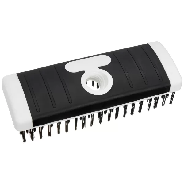 Amazon Basics 6 x 19 Soft Grip Carbon Steel Block Wire Brush with Pole ThreadAmazon Basics 6 x 19 Soft Grip Carbon Steel Block Wire Brush with Pole Thread