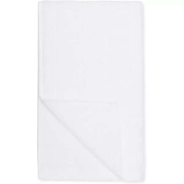 Amazon Basics 6Piece Fade Resistant Bath towel Hand and Washcloth Set  Cotton Gray 1425 L x 1085 WBlackWhite 6Piece Set