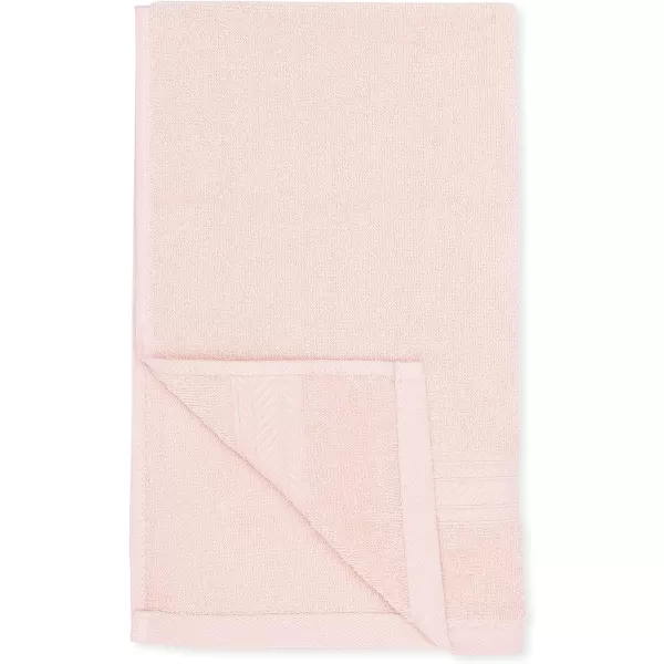 Amazon Basics 6Piece Fade Resistant Bath towel Hand and Washcloth Set  Cotton Gray 1425 L x 1085 WBlushCream 6Piece Set