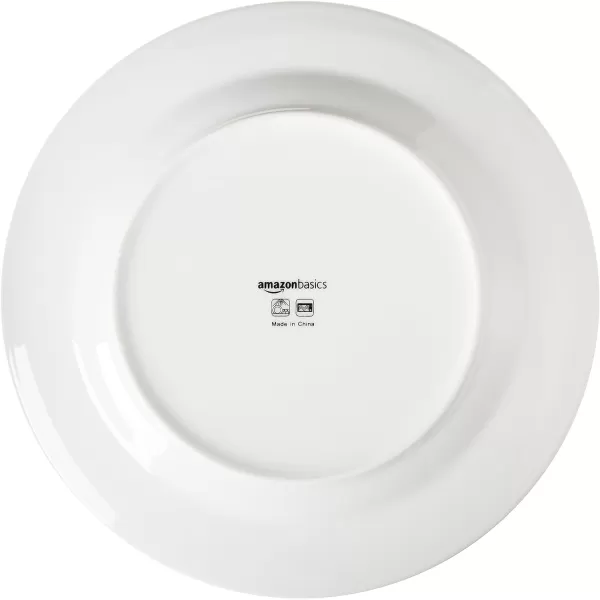 Amazon Basics 6Piece White Dinner Plate Set 105 inchesAmazon Basics 6Piece White Dinner Plate Set 105 inches