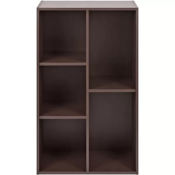 Amazon Basics 7 Cube Organizer Bookcase Espresso 93 x 195 x 417 inEspresso 5Cube