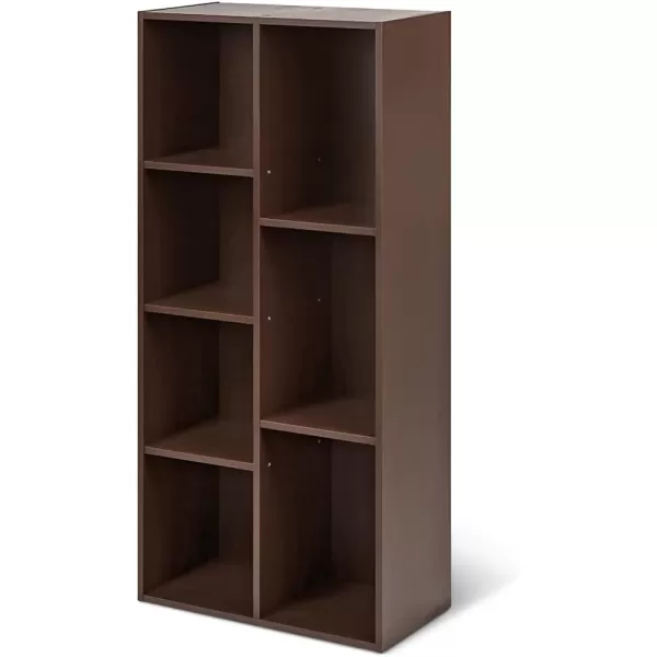 Amazon Basics 7 Cube Organizer Bookcase Espresso 93 x 195 x 417 inEspresso 7Cube