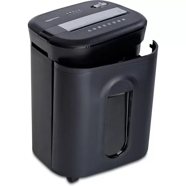 Amazon Basics 8 Sheet Cross Cut Paper and Credit Card Shredder with 41 Gallon Bin Black15 Sheet  original model
