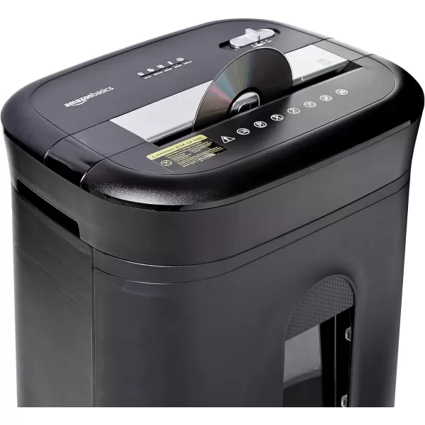 Amazon Basics 8 Sheet Cross Cut Paper and Credit Card Shredder with 41 Gallon Bin Black15 Sheet  original model