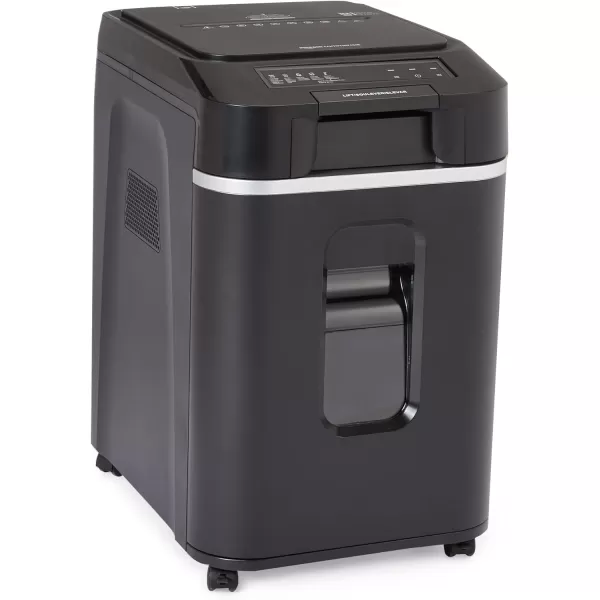 Amazon Basics 8 Sheet Cross Cut Paper and Credit Card Shredder with 41 Gallon Bin Black200 Sheet New