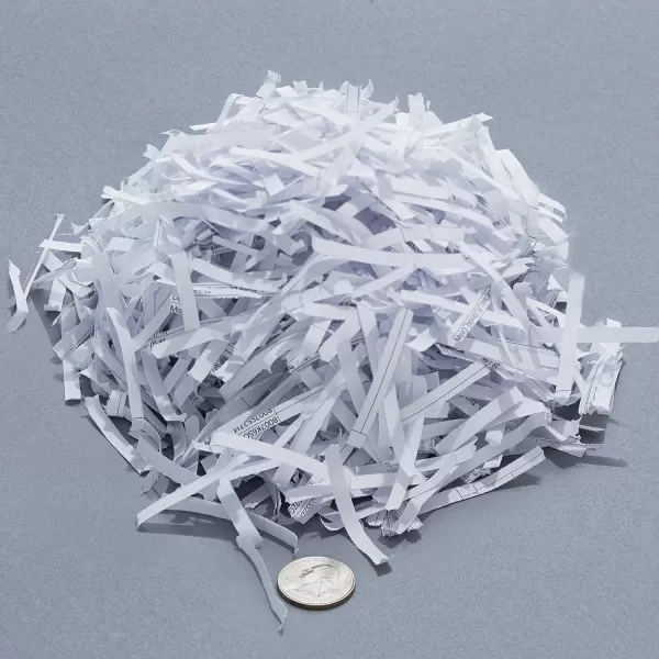 Amazon Basics 8 Sheet Cross Cut Paper and Credit Card Shredder with 41 Gallon Bin Black6 Sheet