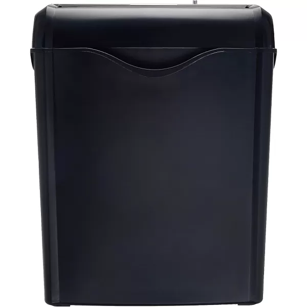 Amazon Basics 8 Sheet Cross Cut Paper and Credit Card Shredder with 41 Gallon Bin Black6 Sheet